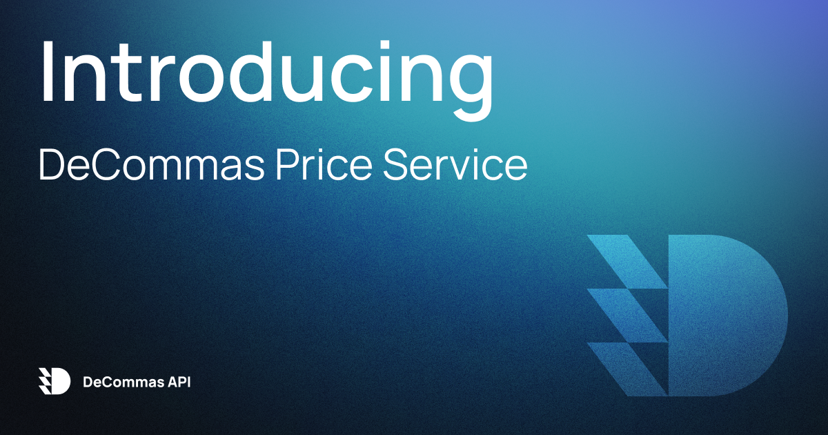 post-Introducing DeCommas Price Service