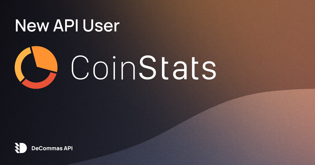 post-API user showcase: CoinStats